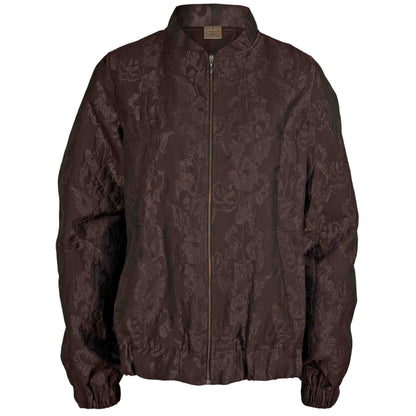 Longlady Bomber Mindie Jacquard Bruin | Tall