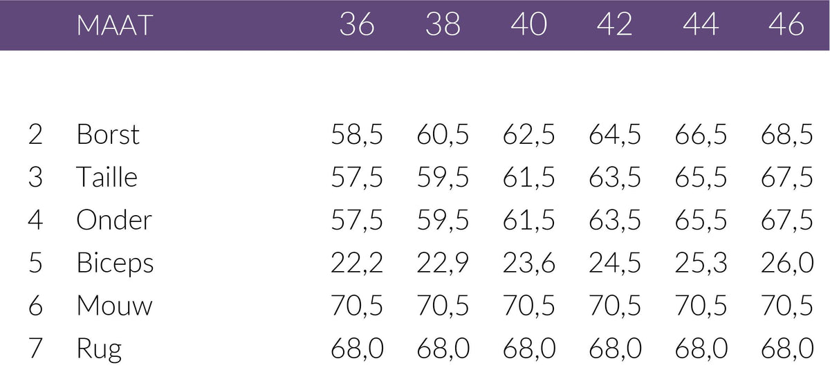 Maattabel Longlady Bomber Mindie Embroidery Offwhite | Tall