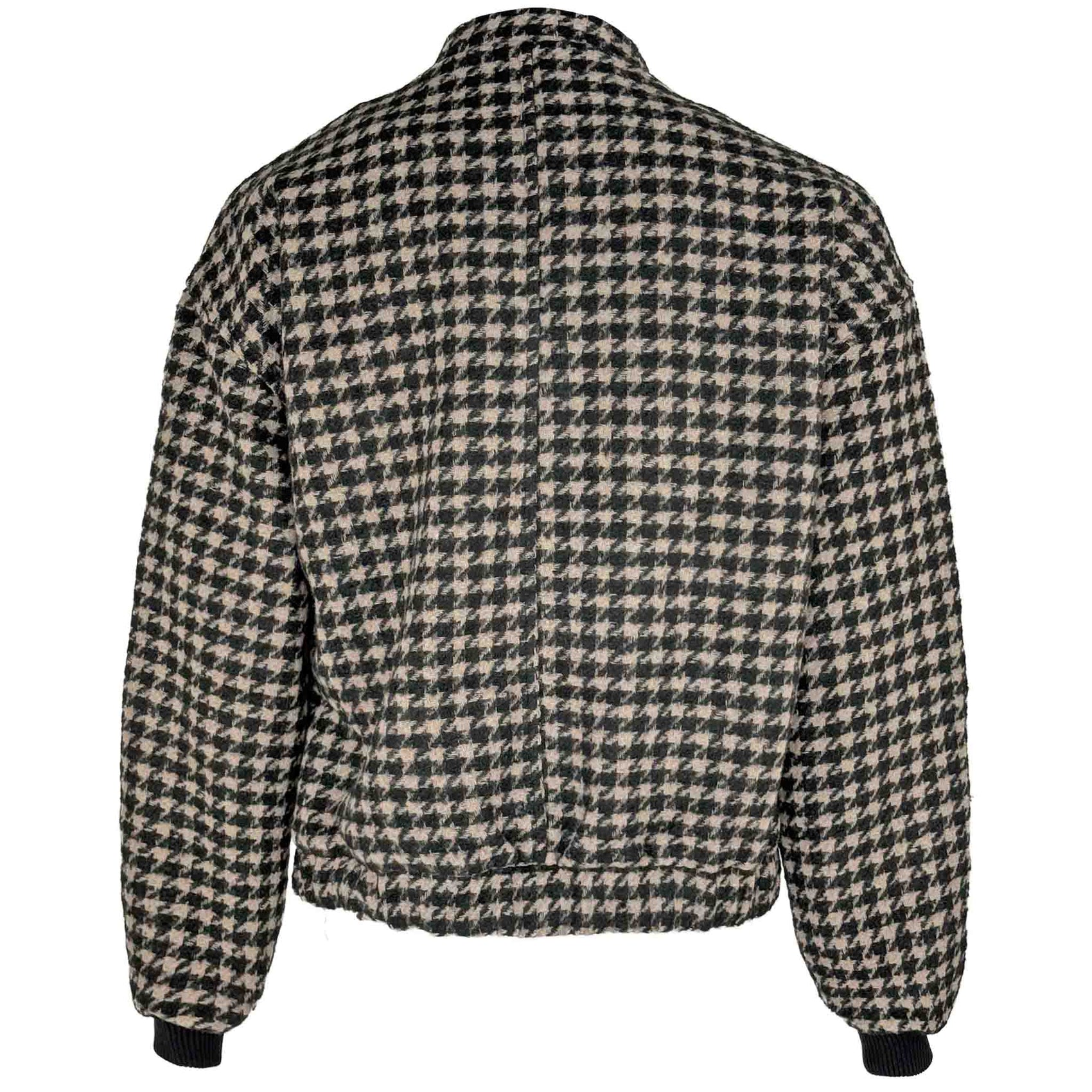 Bomber Pied de Poule, tall kleding voor lange dames, achteraanzicht