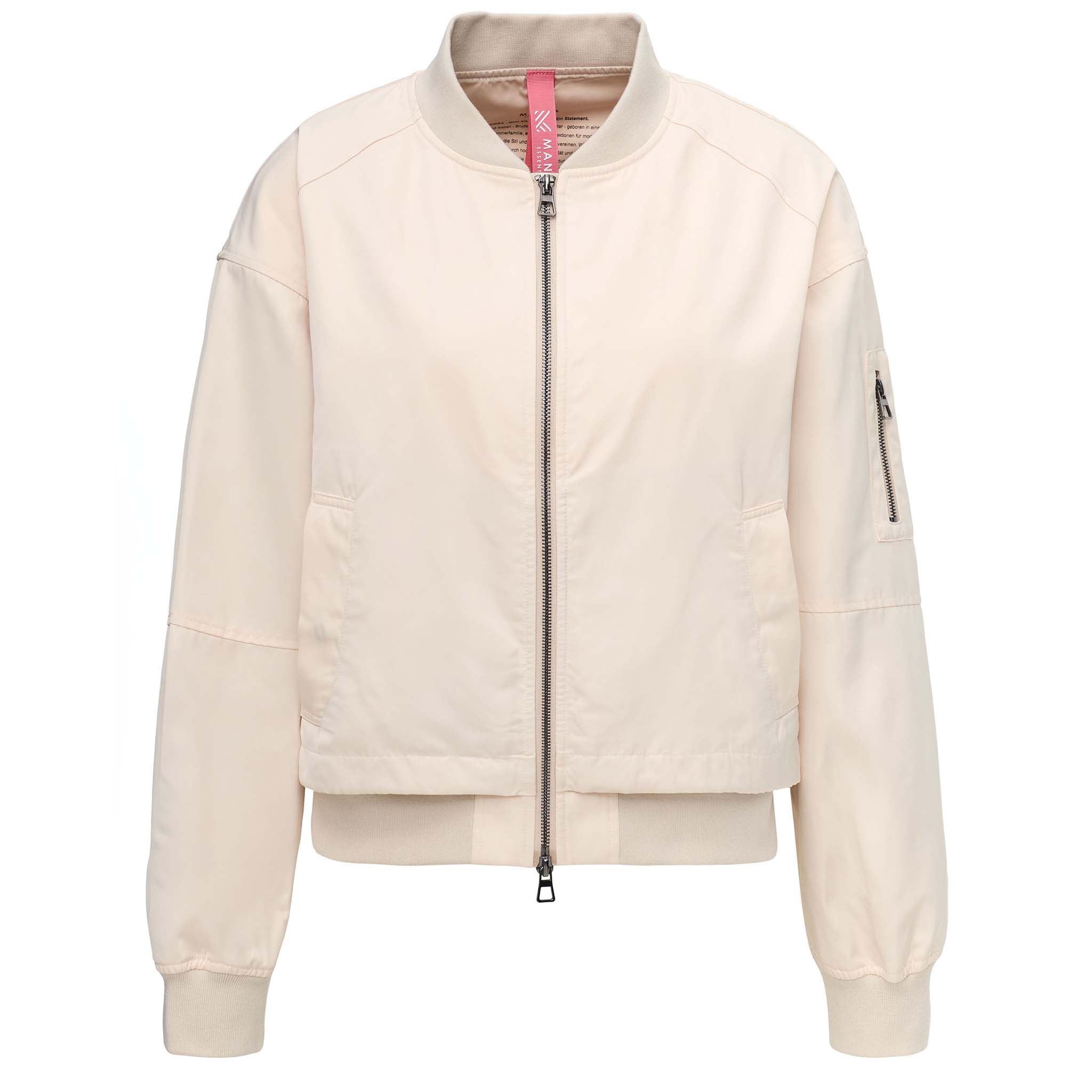 Manisa Bomberjack Champagne, tall kleding voor lange vrouwen