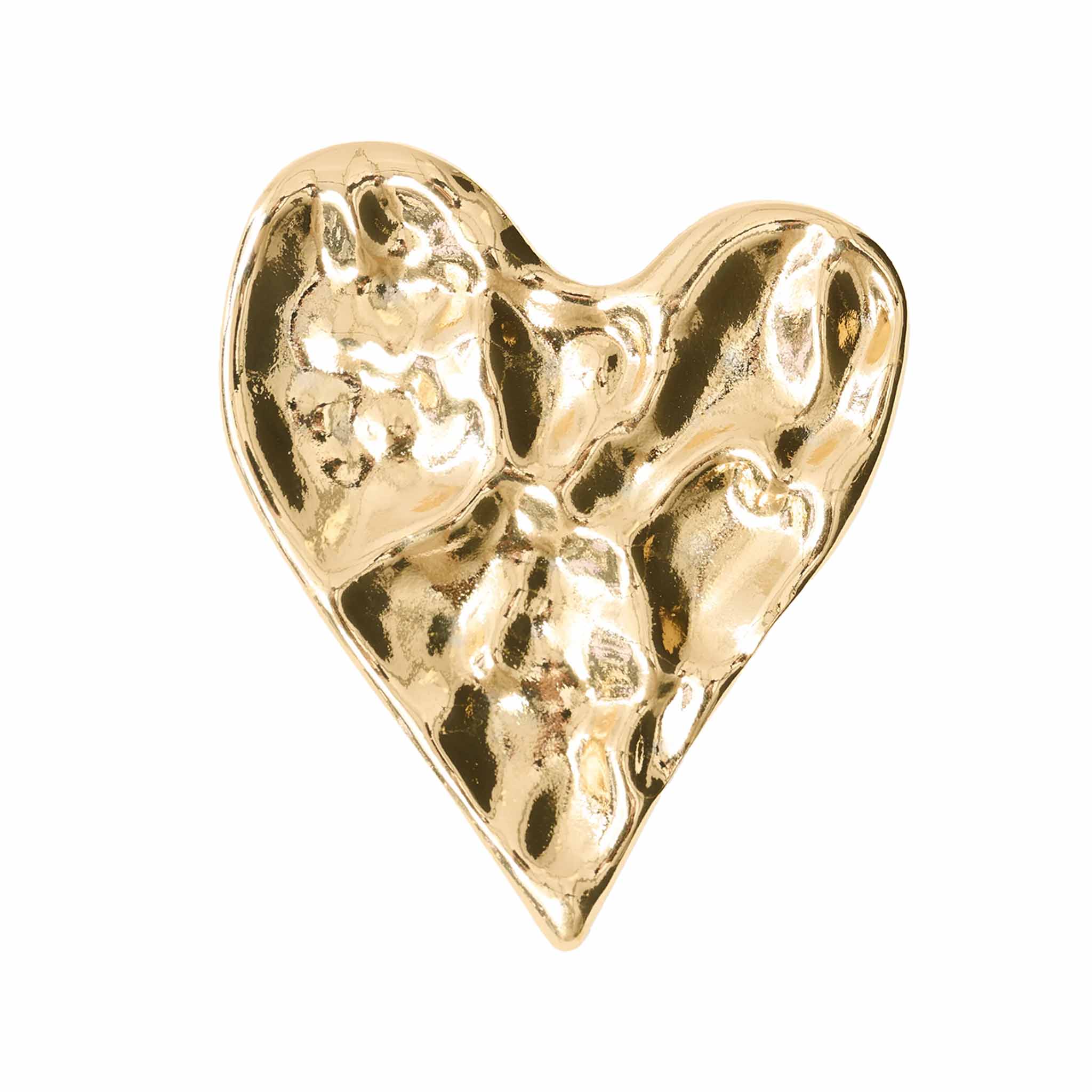 Broche gehamerd hart