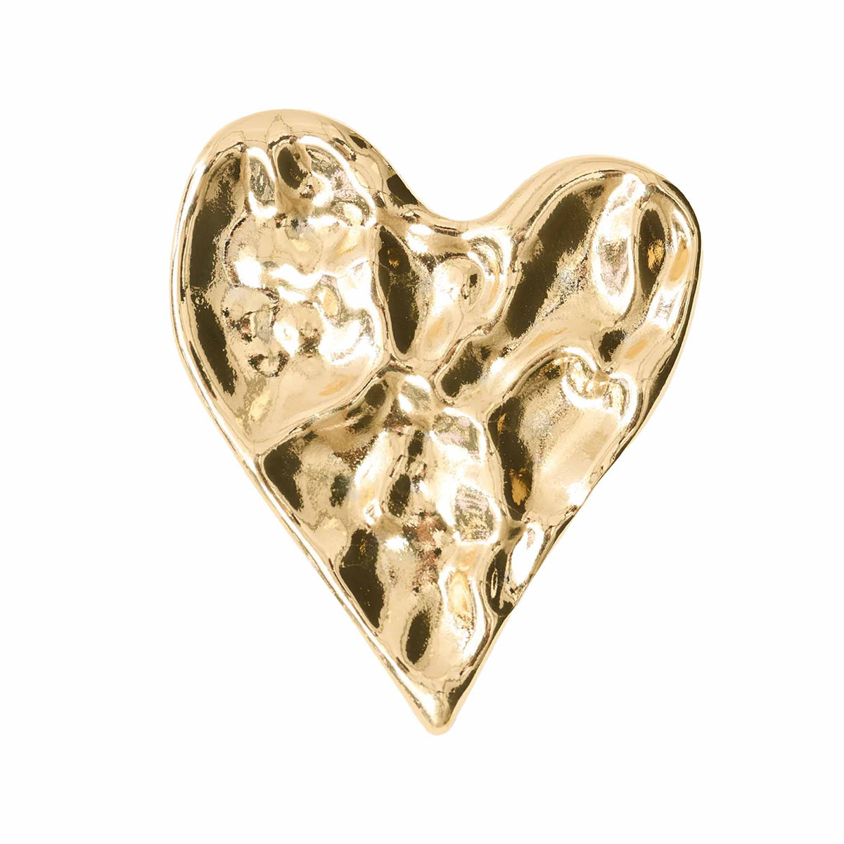 Broche gehamerd hart