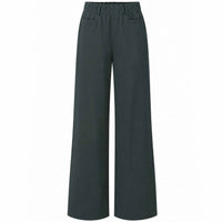 Tall Only-M Broek Travel Strong Wijd Donkergroen - vooraanzicht
