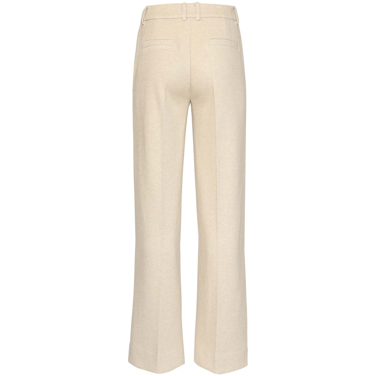 Smashed Lemon Broek Offwhite met extra beenlengte – achterzijde – kleding voor lange vrouwen