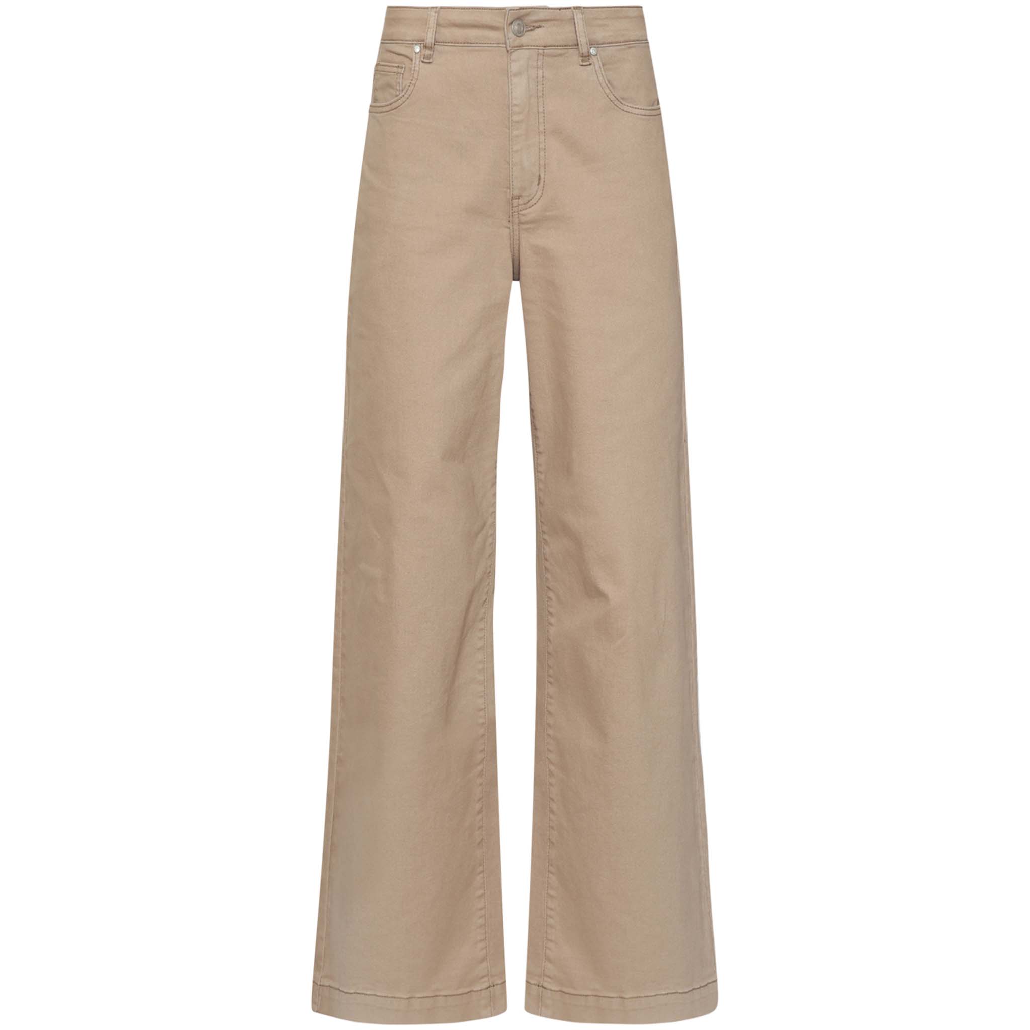 Smashed Lemon Jeans Taupe met extra beenlengte – voorzijde – kleding voor lange vrouwen