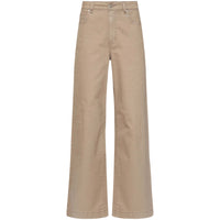 Smashed Lemon Jeans Taupe met extra beenlengte – voorzijde – kleding voor lange vrouwen