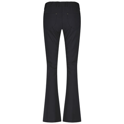clothing long women zip73 pants flare heavy black
