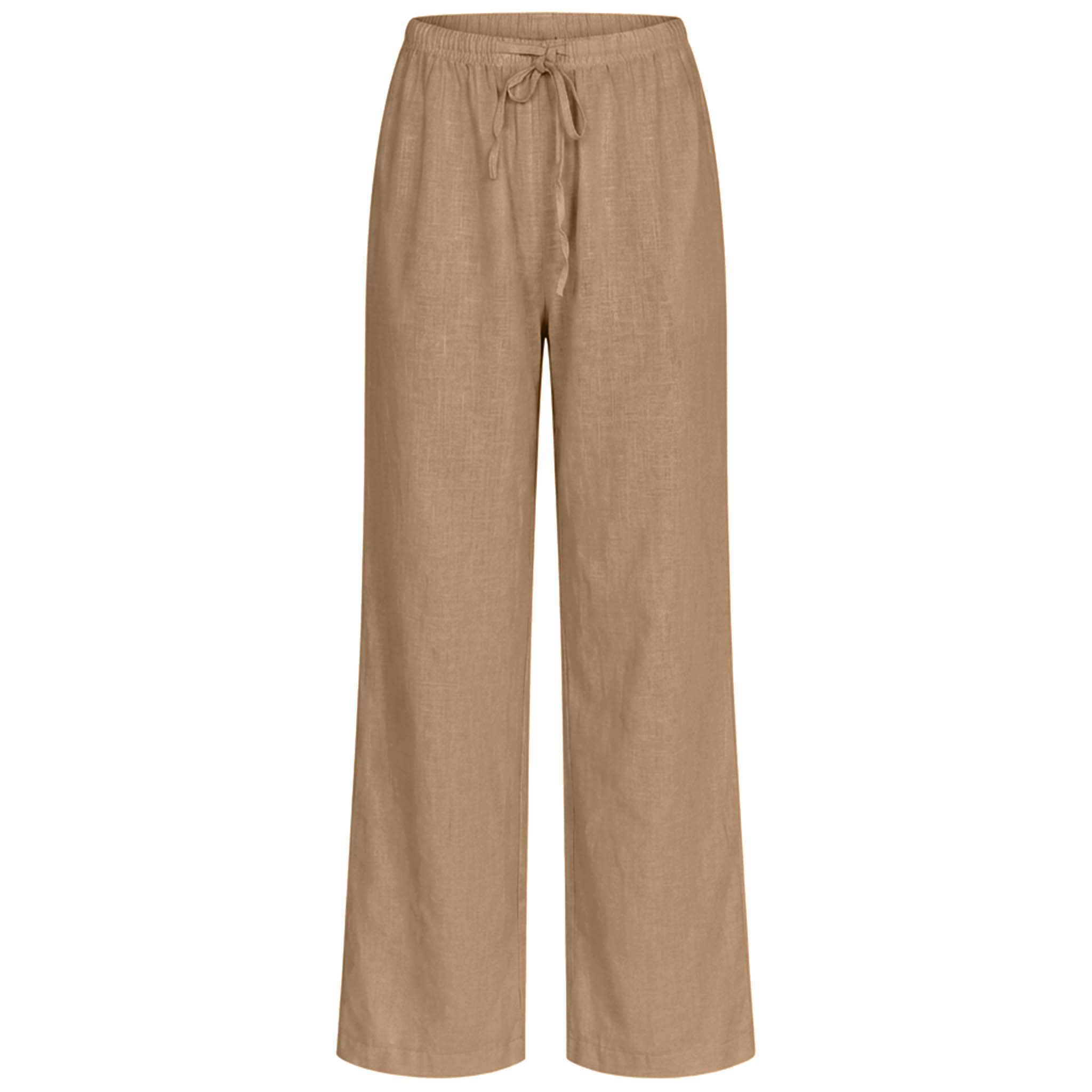 Sequoia Linnen broek Taupe | Tall