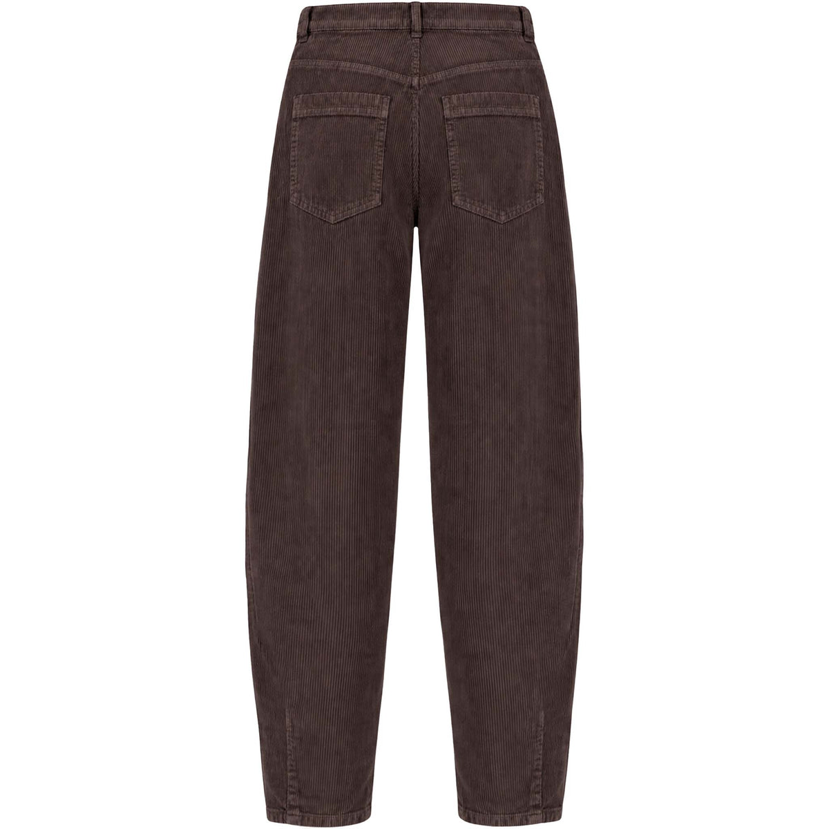 Bloomers Jeans Hanna Barrel Rib Donkerbruin | Tall