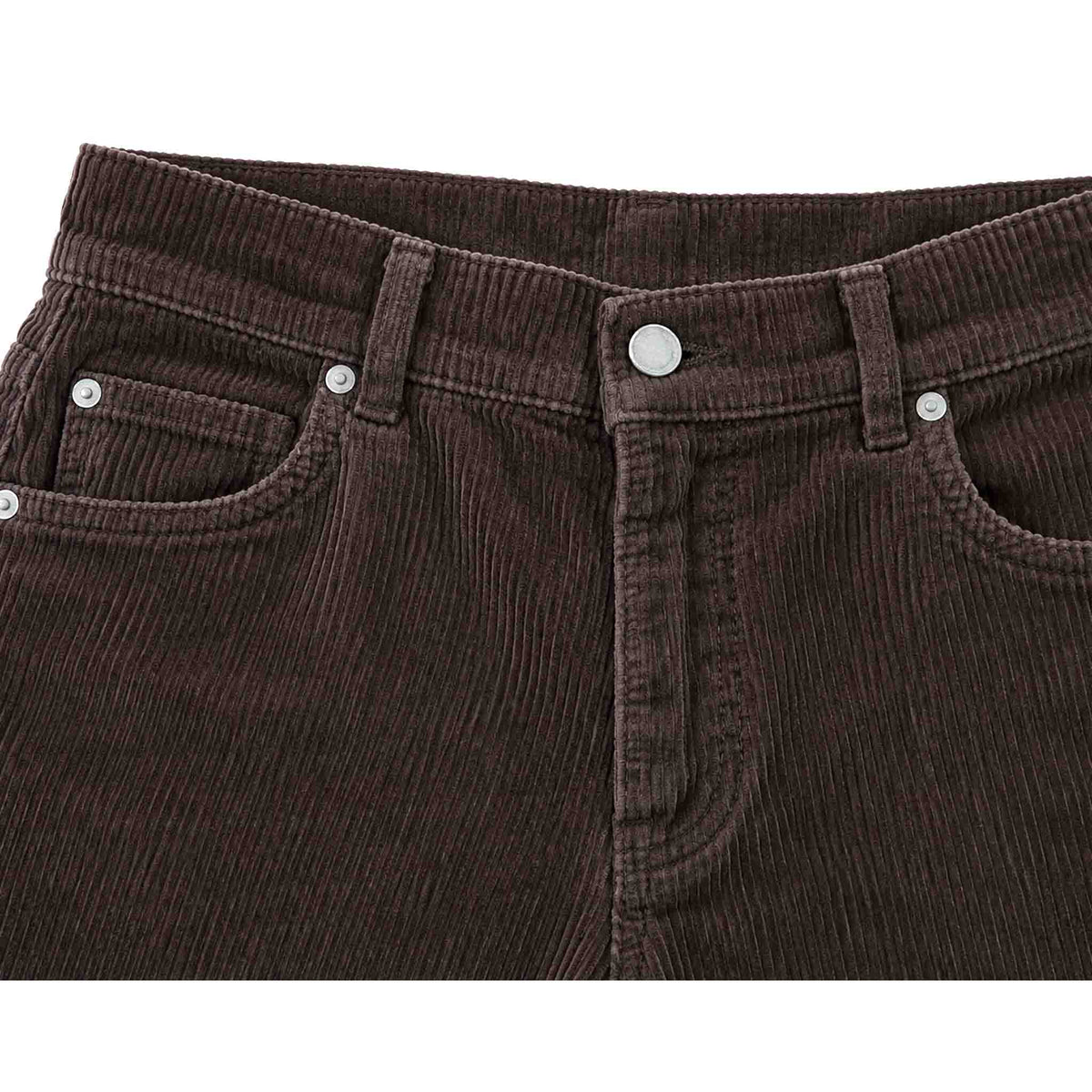 Bloomers Jeans Hanna Barrel Rib Donkerbruin | Tall