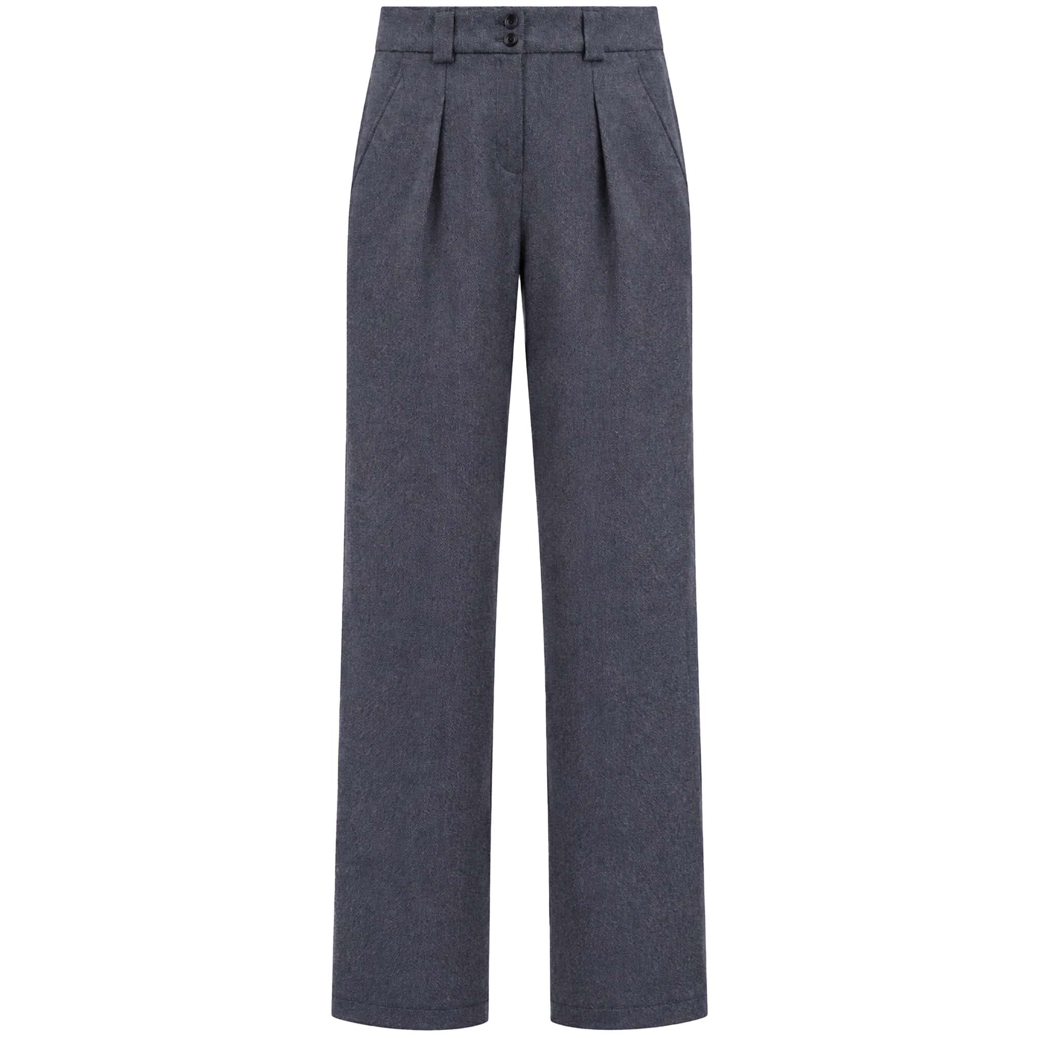 Bloomers Broek Jenny Wol Donkerblauw | Tall