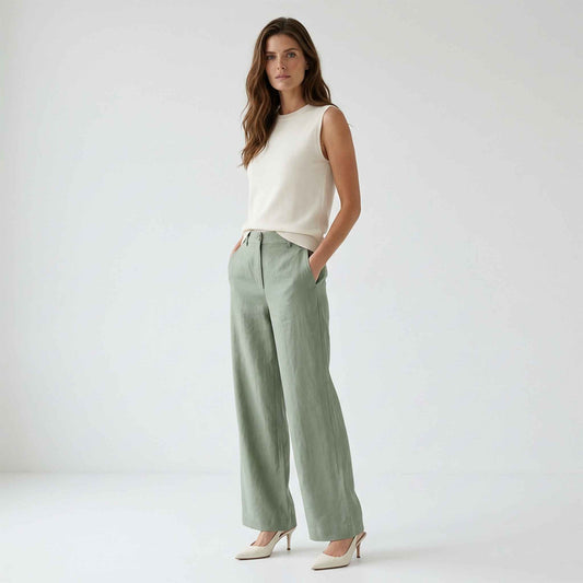 Bloomers Broek Luisa Jadegroen | Tall