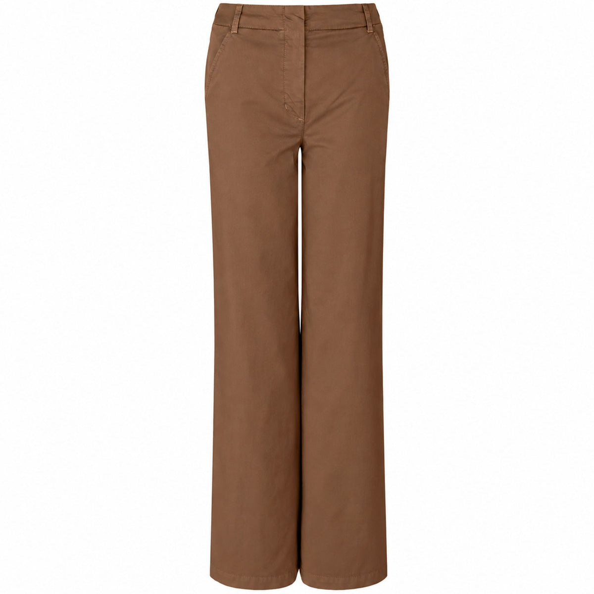 Bloomers Broek Marlene Bruin, tall kleding voor lange vrouwen voorzijde