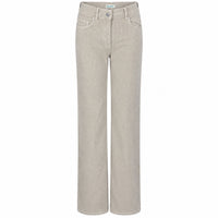 Bloomers Broek Rita Rib Natural, tall kleding voor lange vrouwen voorkant