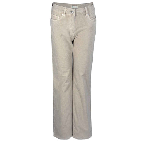 Bloomers Broek Rita Rib Natural, tall kleding voor lange vrouwen