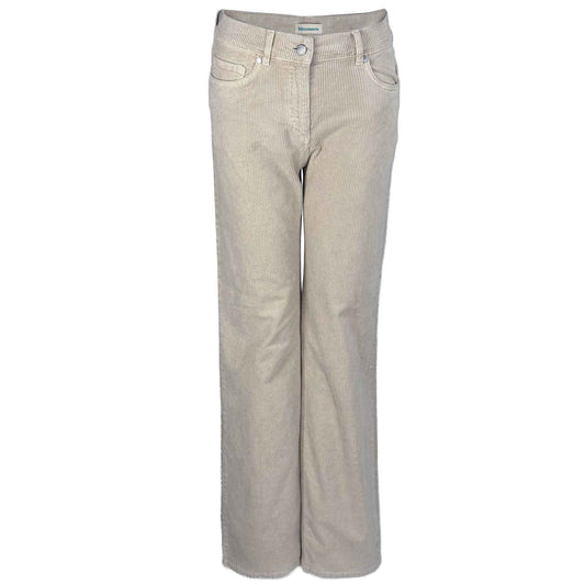 Bloomers Broek Rita Rib Natural | Tall