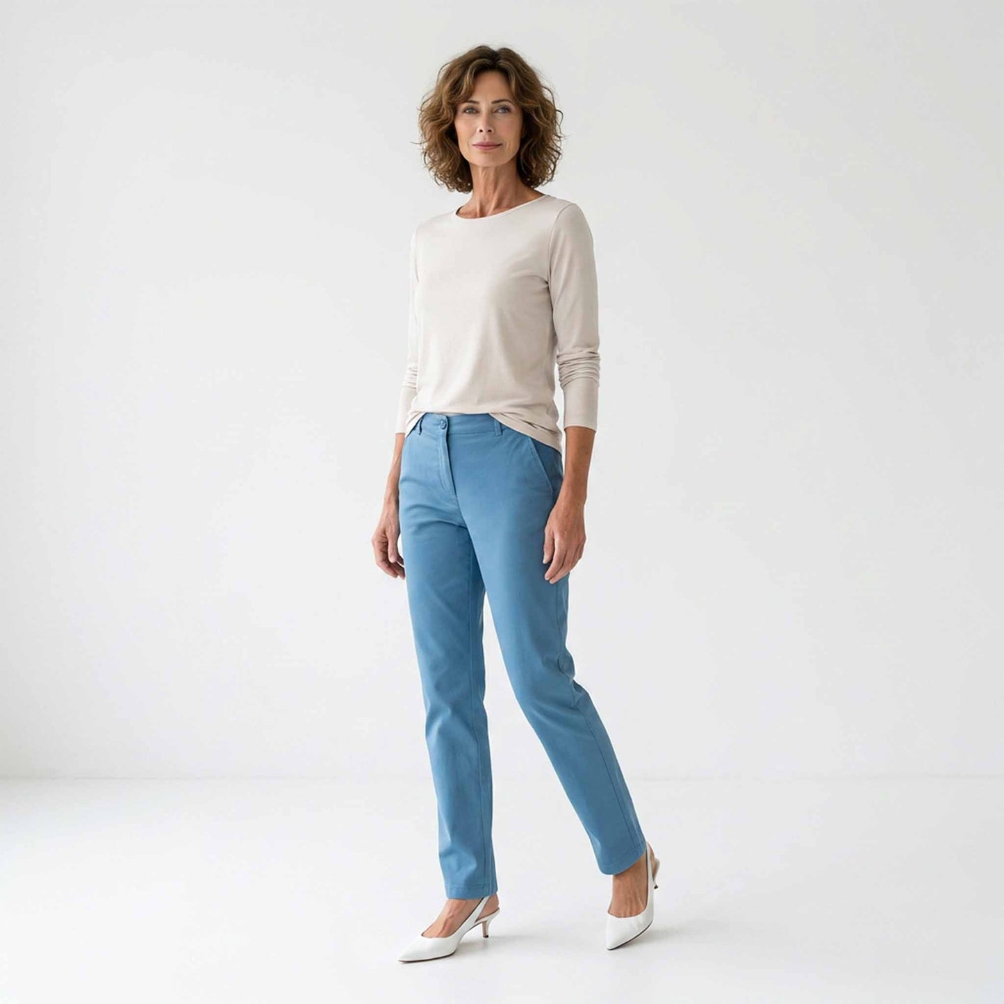 Bloomers Broek Theresa Blauw | Tall
