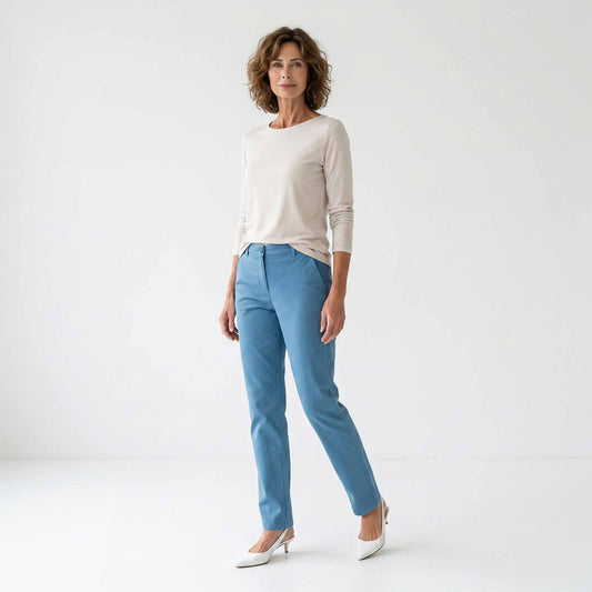 Longlady Shirt Tessie Offwhite | Tall