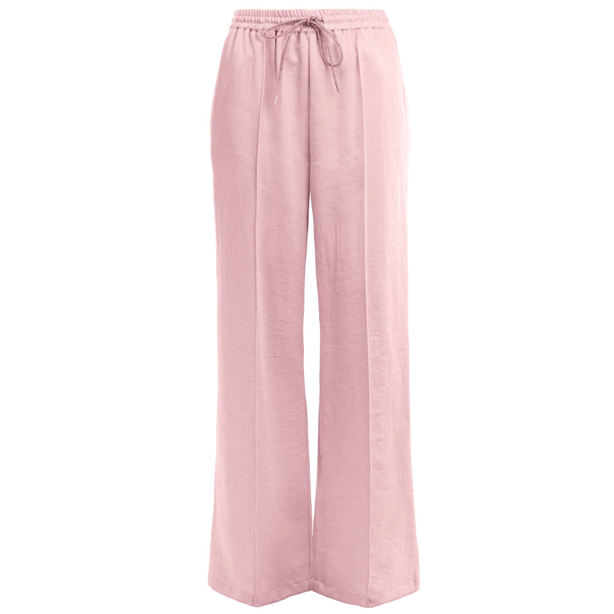 ICNK Broek Noomie Twill Roze | Tall