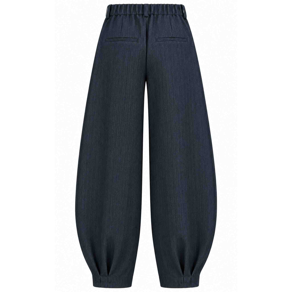Longlady Broek Aagje Barrel Antraciet | Tall