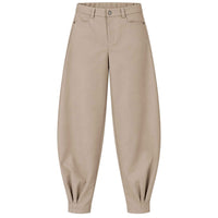 Longlady Broek Aagje Barrel Tan | Tall
