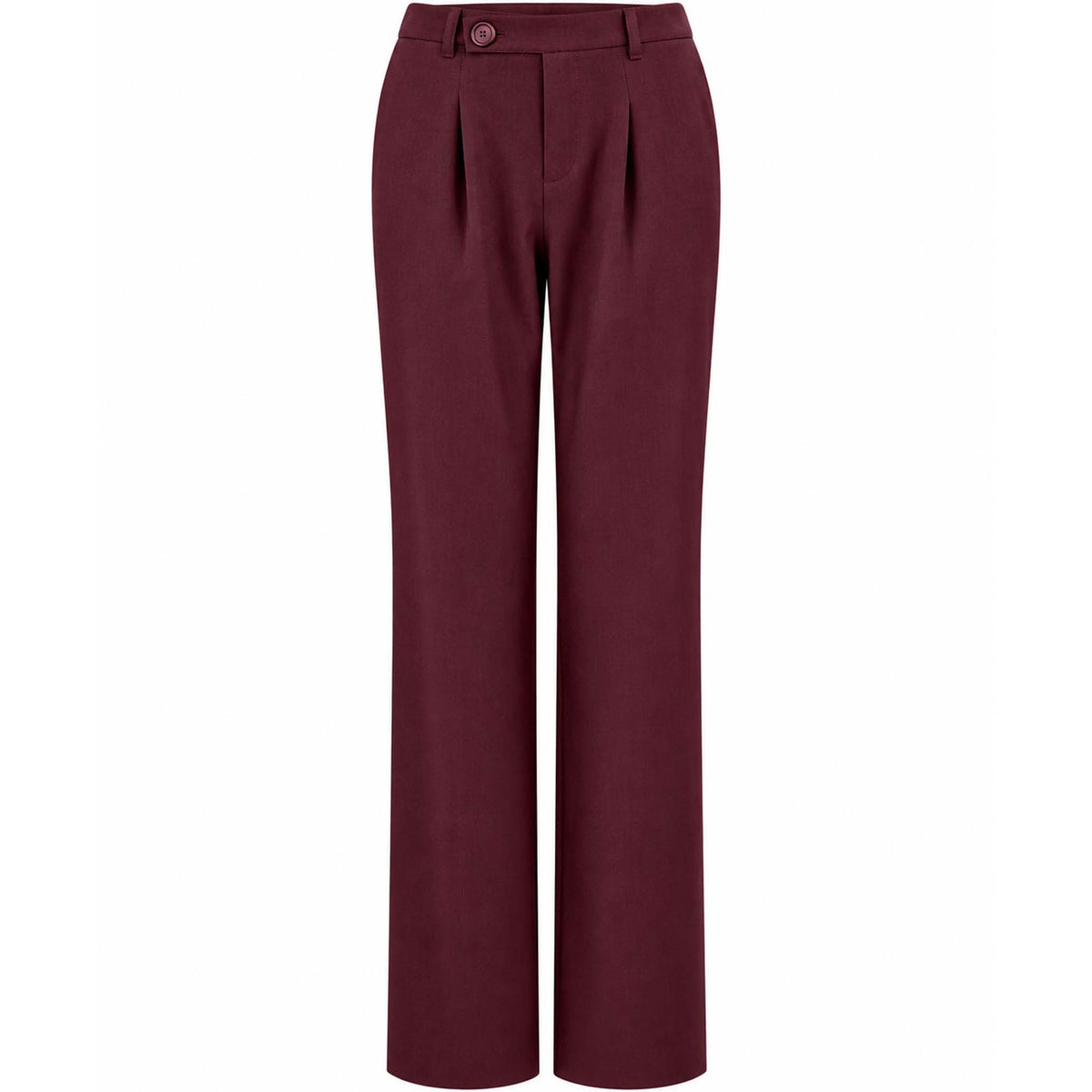 Longlady Broek Becky Bordeaux, tall kleding voor lange vrouwen