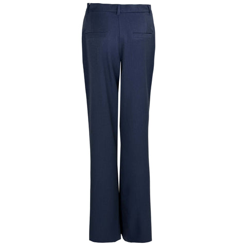 Longlady Broek Becky Donkerblauw, tall kleding voor lange dames, achteraanzicht