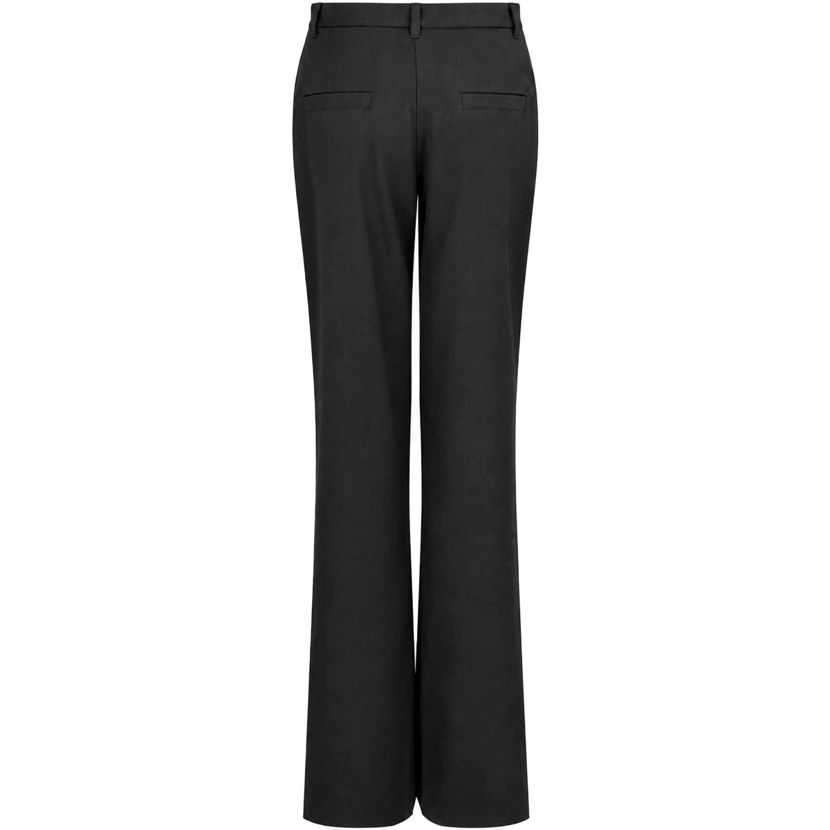 Longlady Broek Becky Zwart, tall kleding voor lange vrouwen achterzijde