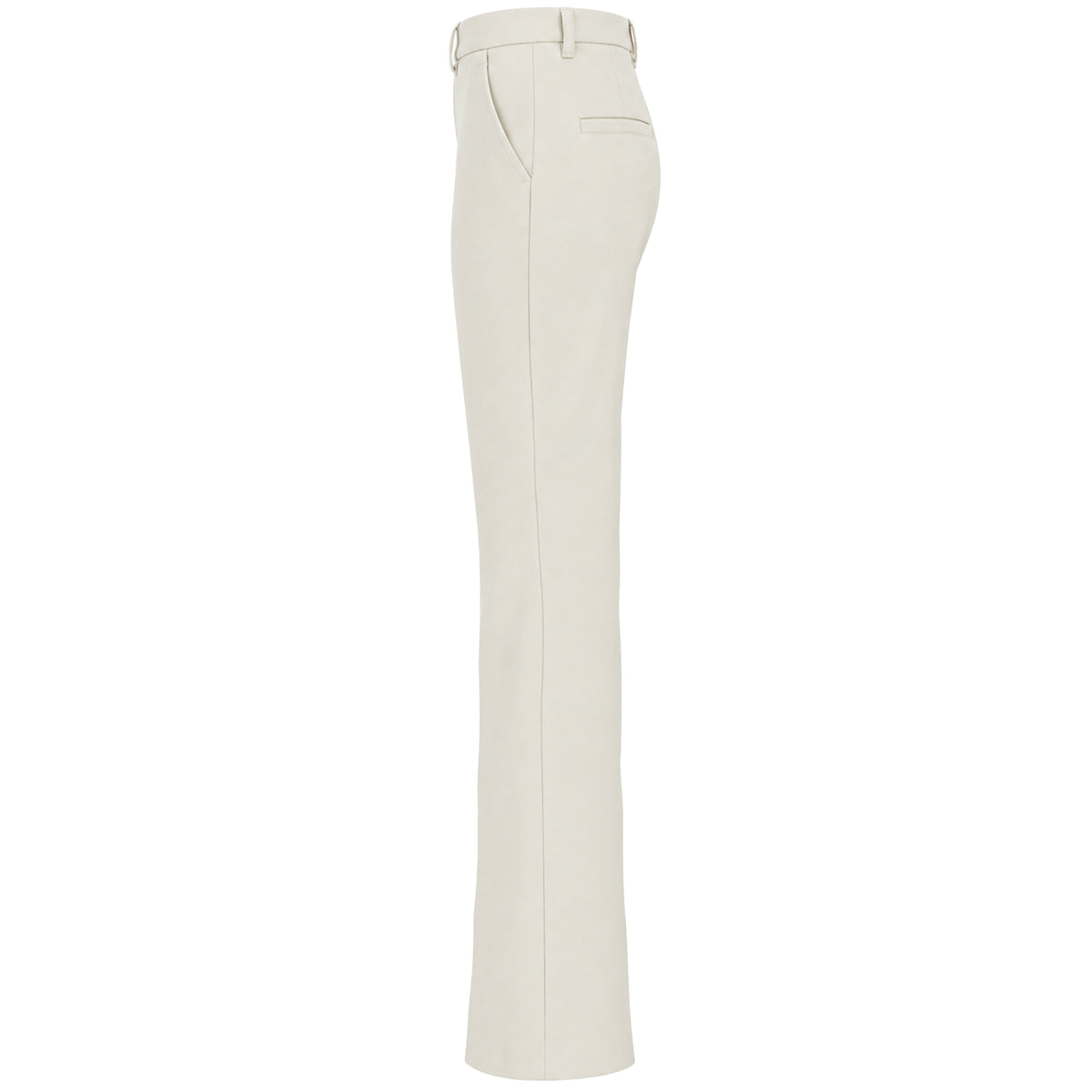 LongLady Broek Bente Offwhite, tall kleding voor lange vrouwen zji aanzicht
