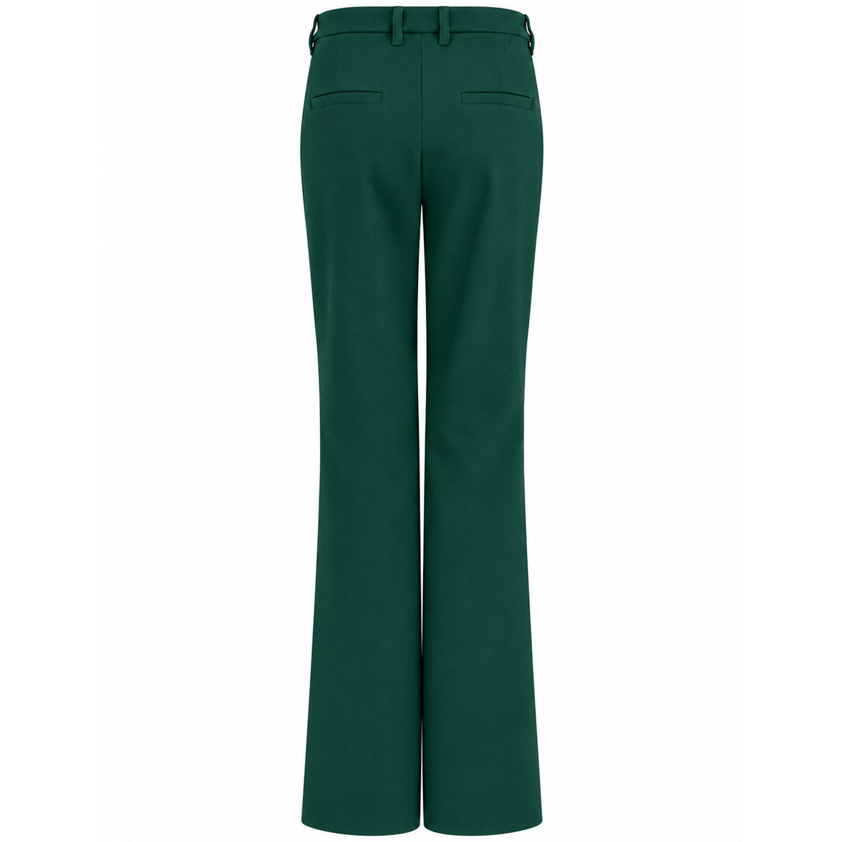 LongLady Broek Bente Petrol, tall kleding voor lange vrouwen achterzijde