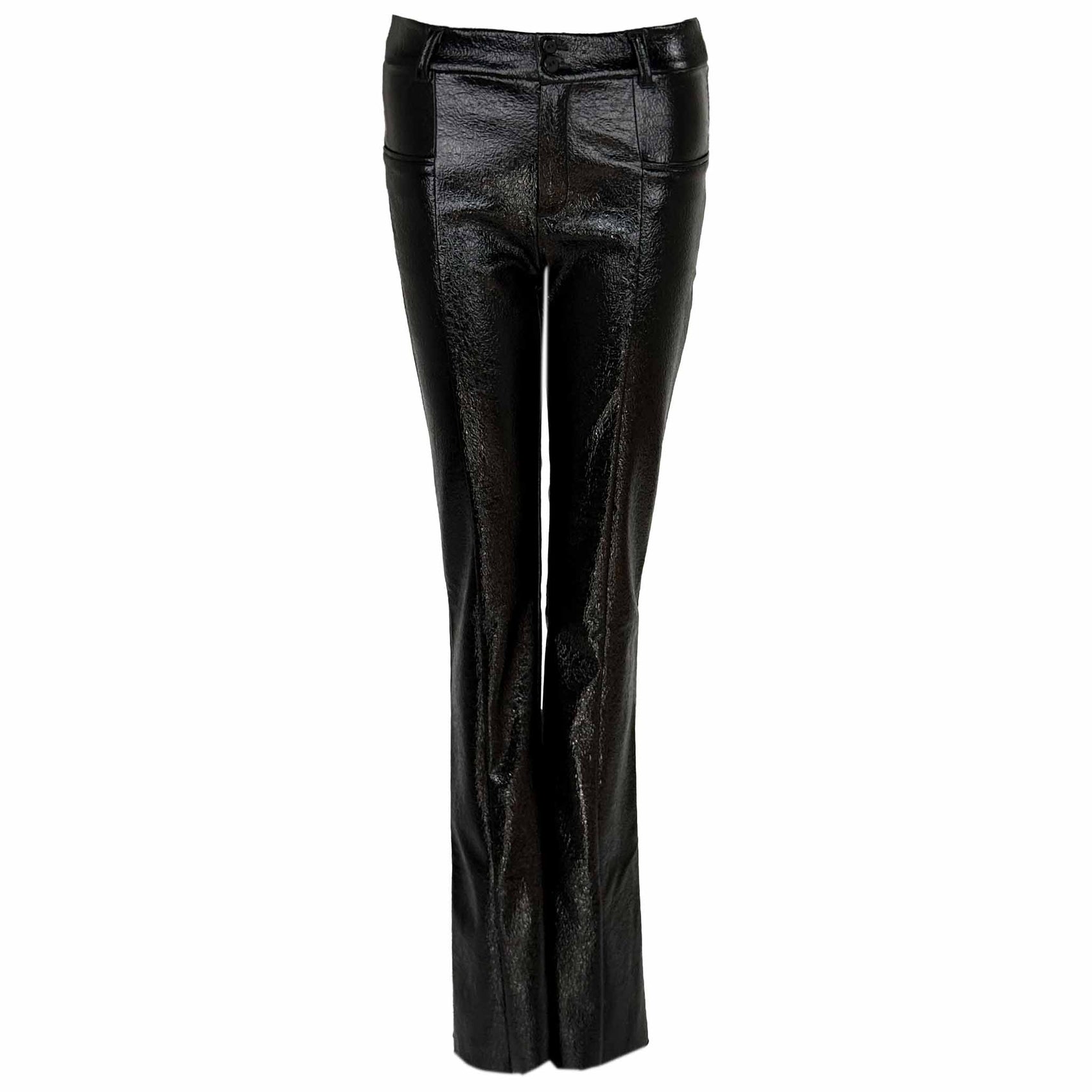 Broek lange vrouwen LongLady Broek Bettie Crushed Leather voor