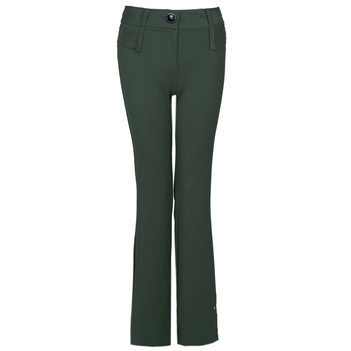 LongLady Broek Biande Donkergroen, tall kleding voor lange vrouwen