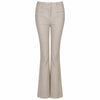 LongLady Broek Bibby Zand, tall kleding voor lange vrouwen voorkant