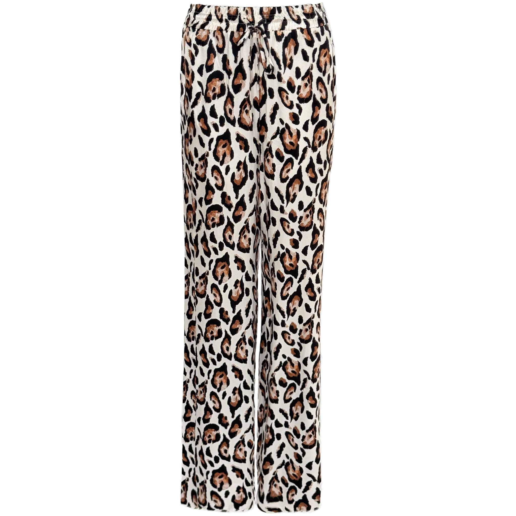 LongLady Broek Boukje Leopard, tall kleding voor lange vrouwen