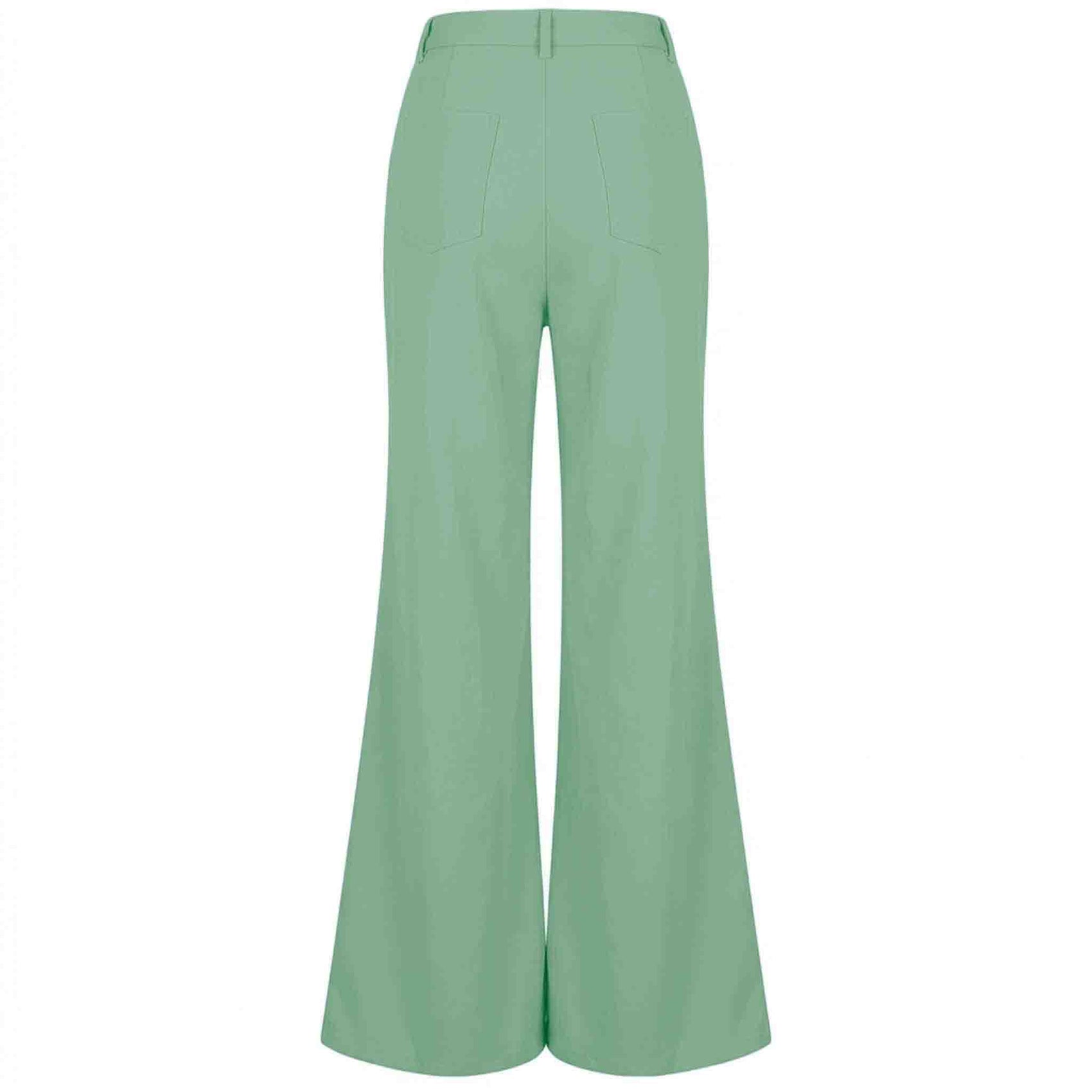 LongLady Broek Nellien Lichtgroen | Tall