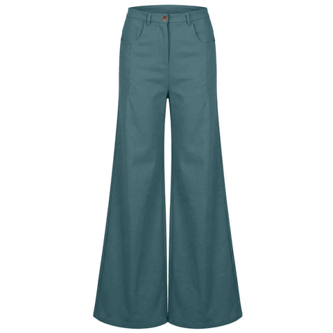 LongLady Broek Nellien Petrol | Tall