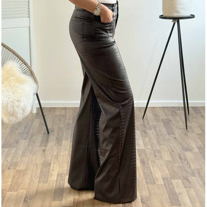 LongLady Broek Nelly Croco | Tall