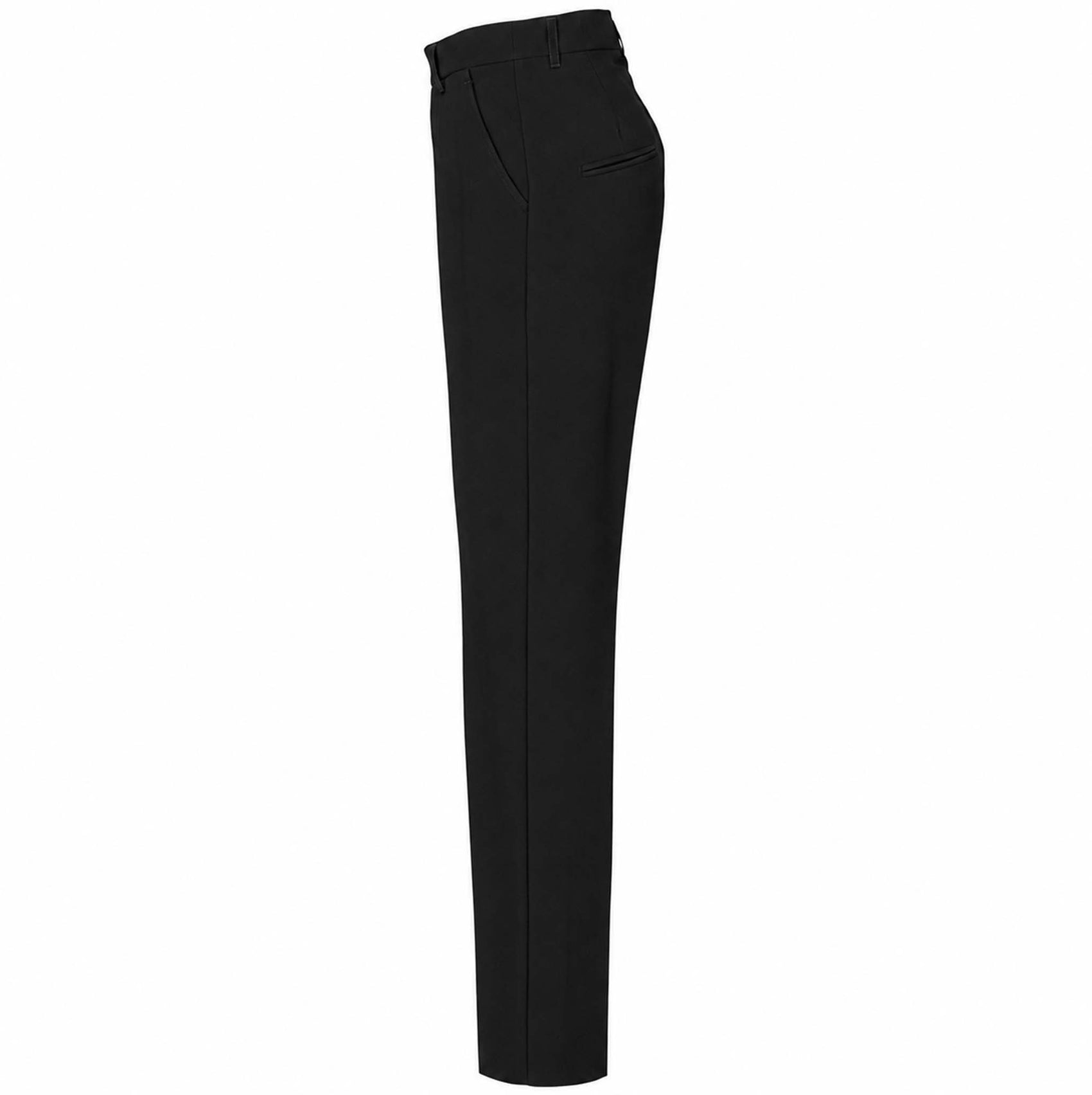 Broek lange vrouwen Longlady Nera | zijkant | Extra lange broeken voor dames