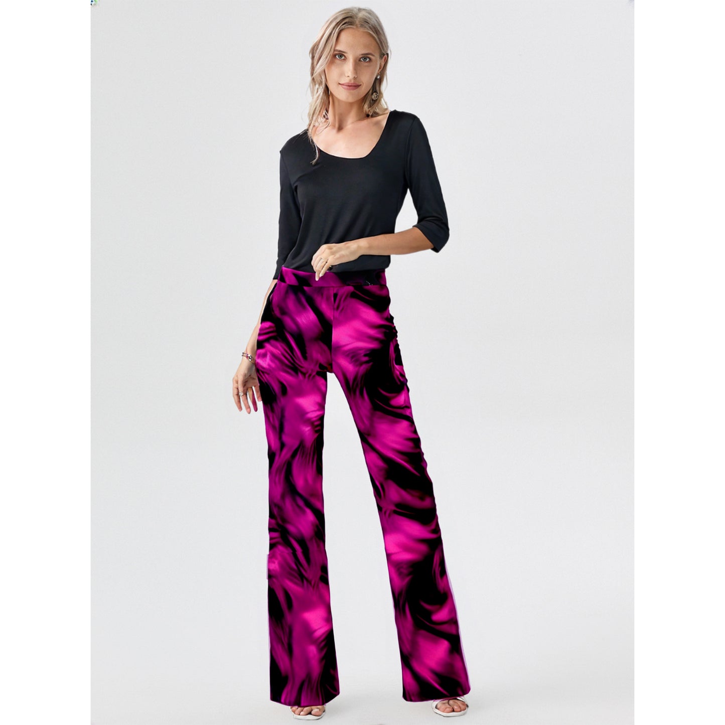 LongLady Broek Nory Fuchsia