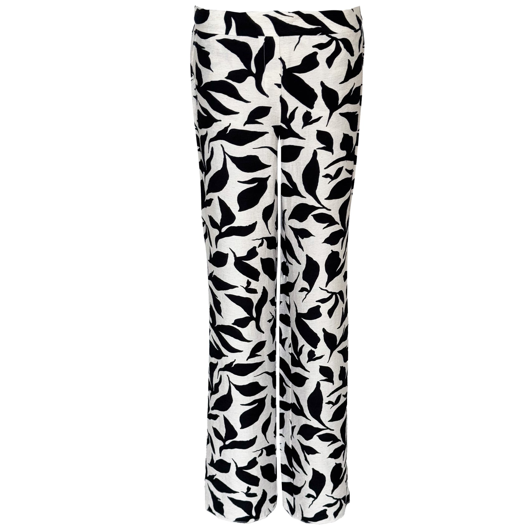 Tall LongLady Broek Nory Leaves - lange vrouwen