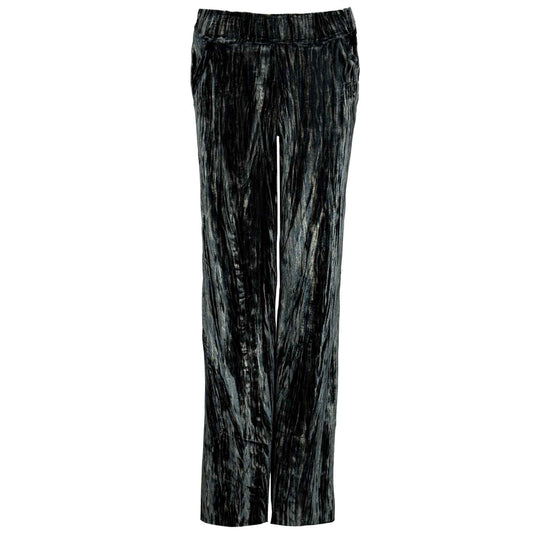 LongLady Broek Nynda Crushed Velvet | Tall