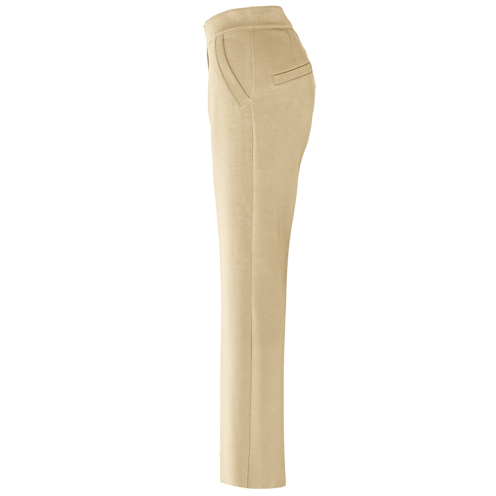 LongLady Broek Nysa, kleding voor lange vrouwen, zijaanzicht
