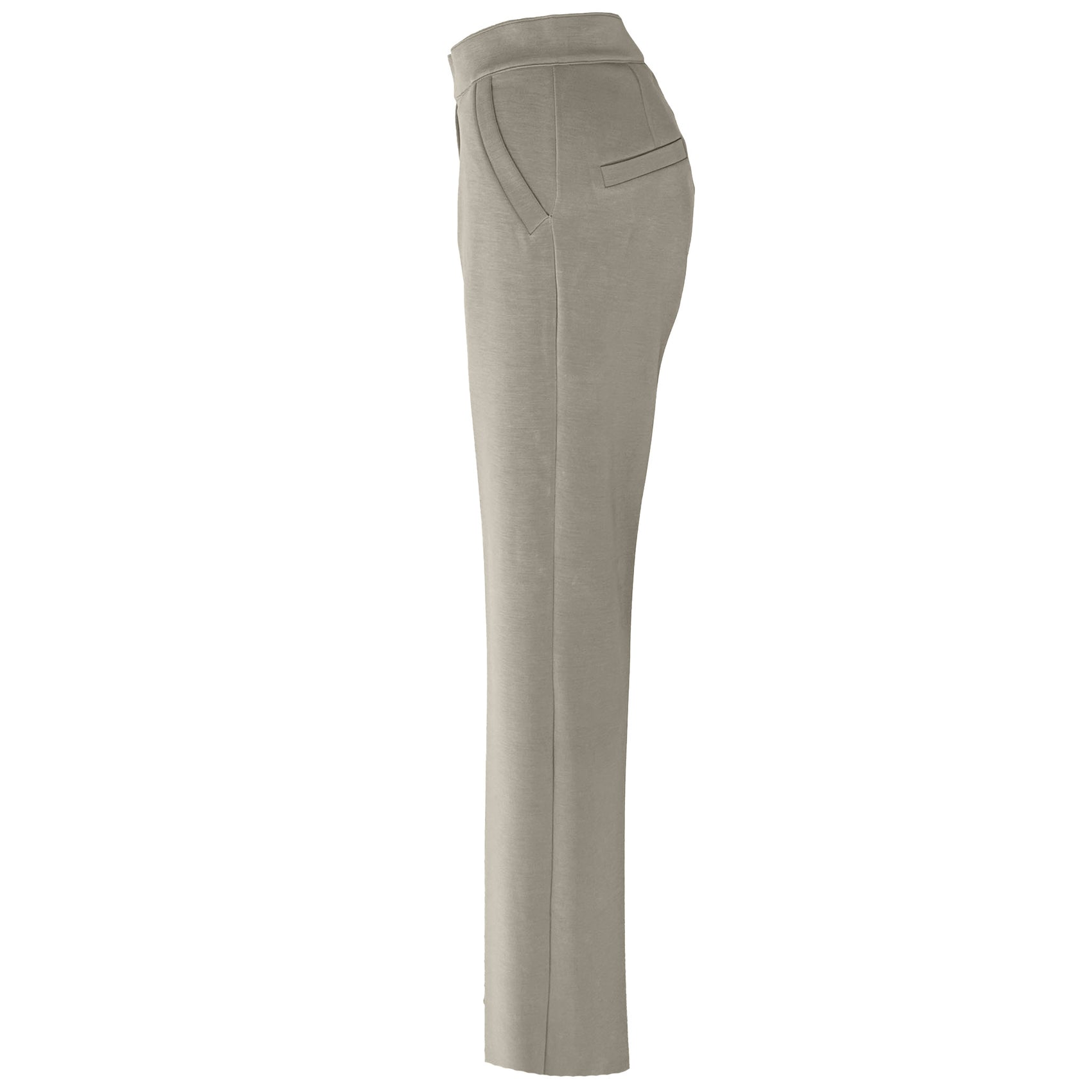 LongLady Broek Nysa, kleding voor lange vrouwen, zijaanzicht