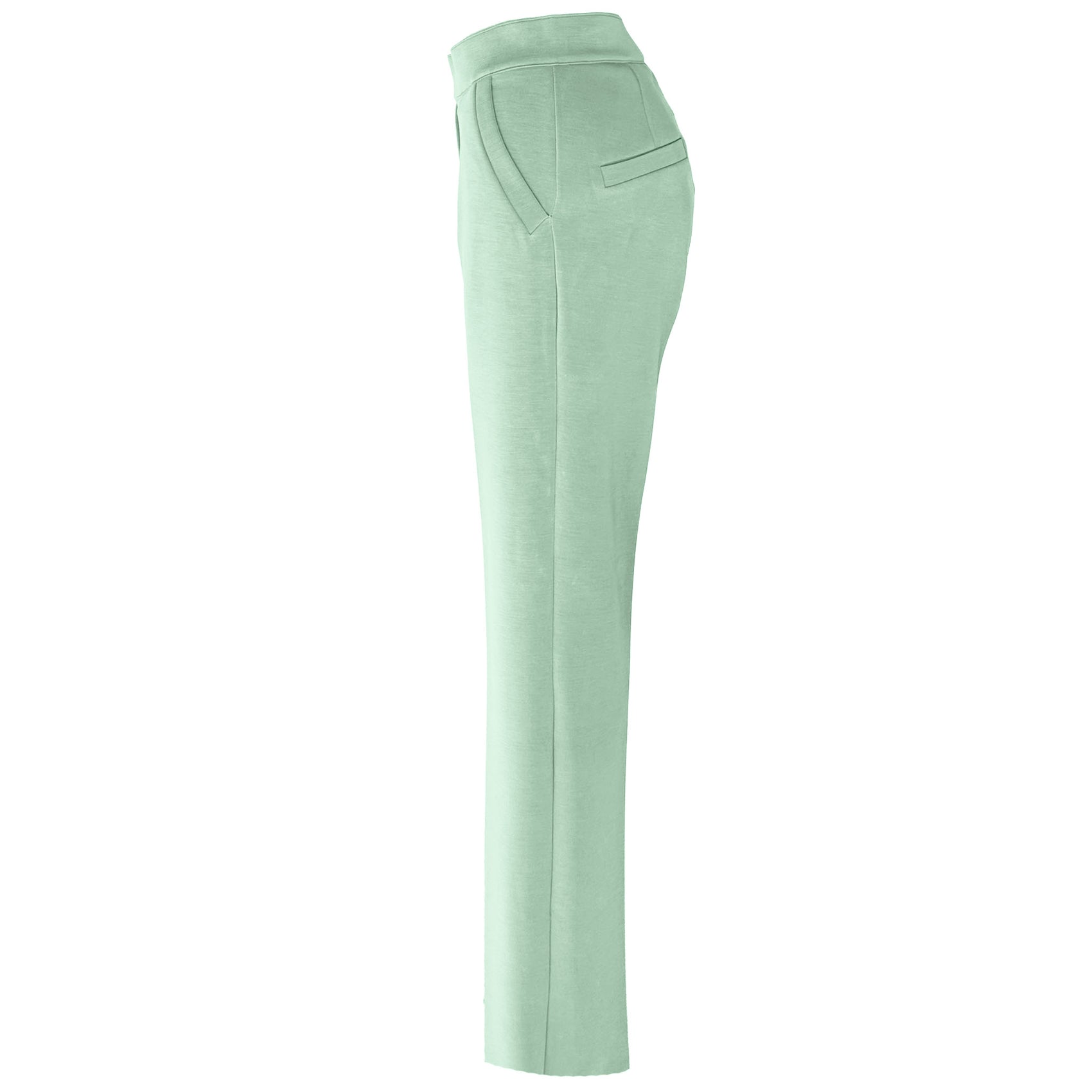 LongLady Broek Nysa, kleding voor lange vrouwen, zijaanzicht