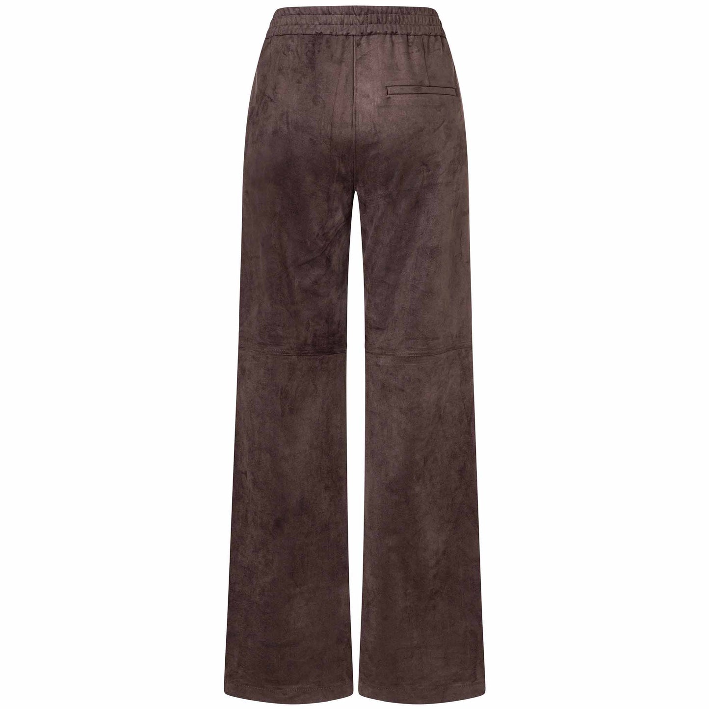 Mac Broek Chiara Suedine Truffle Brown | Tall