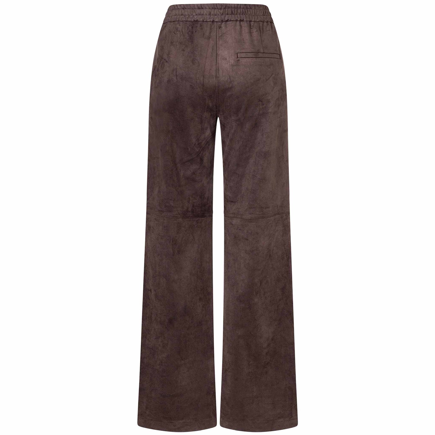 Mac Broek Chiara Suedine Truffle Brown | Tall