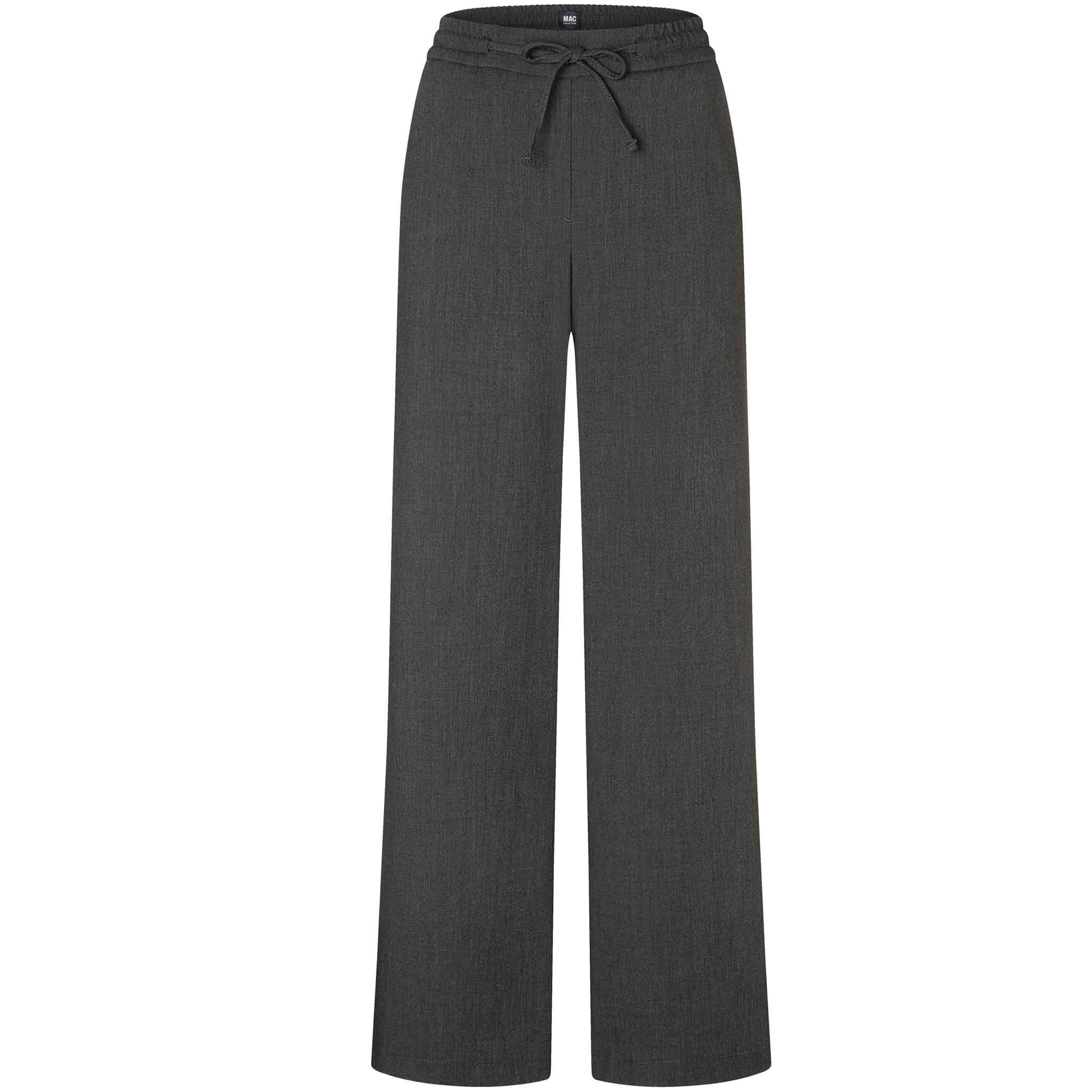 Mac Broek Christy Flanel Grey | Tall