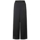 Tall Mac Broek Coralie Satin Zwart lengte 36 voorzijde