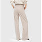 Mac Broek Chiara Sand Beige Rib | Tall