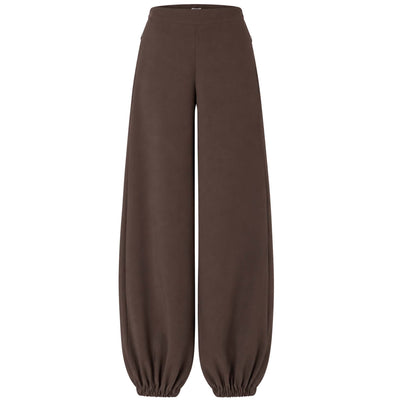 Mac Broek Coralie Crepe Trufflebrown | Lang